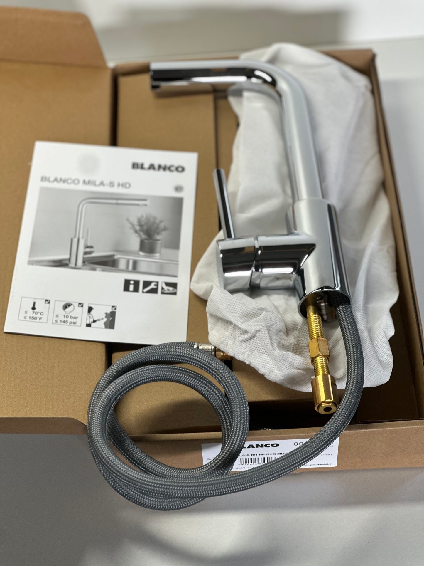 BLANCO MILA-S | Küchenarmatur in chrom