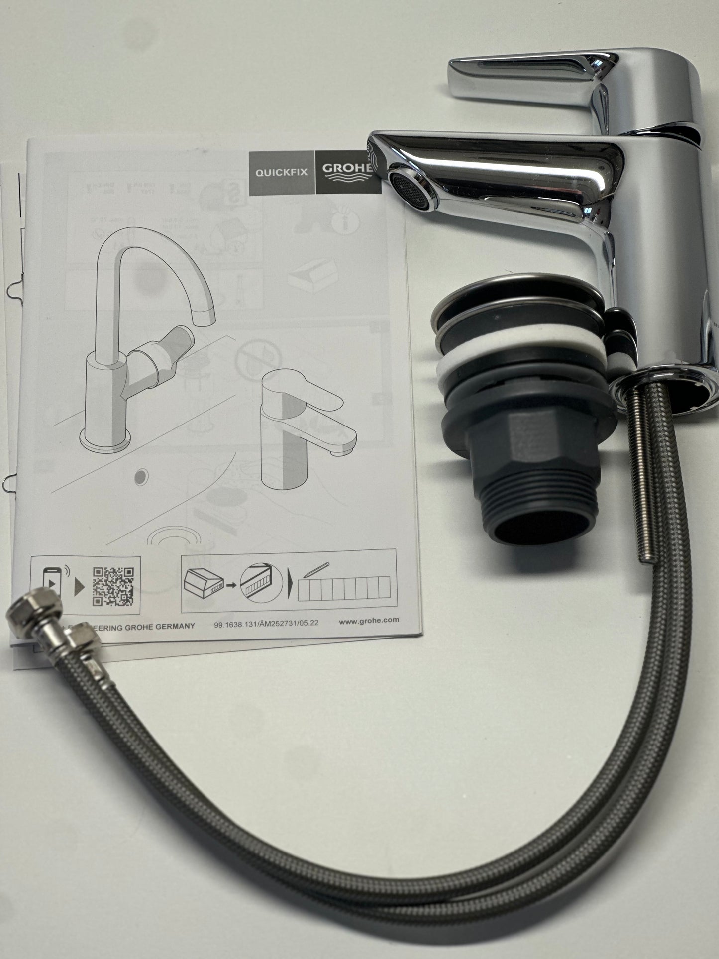 GROHE StartEdge, energiesparende Waschtischarmatur