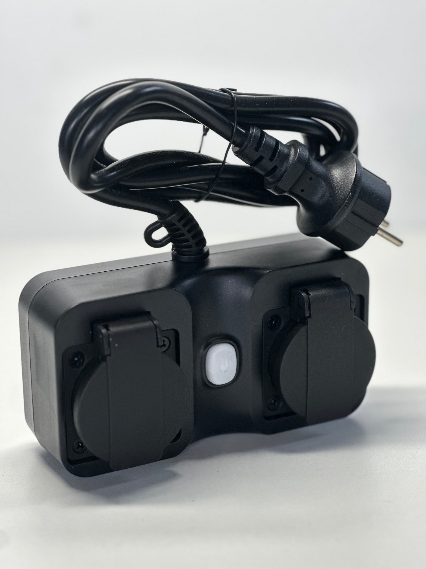 Meross WLAN Smart Steckdose Stromzähler für Balkonkraftwerk Außensteckdose Wasserdichte IP44
