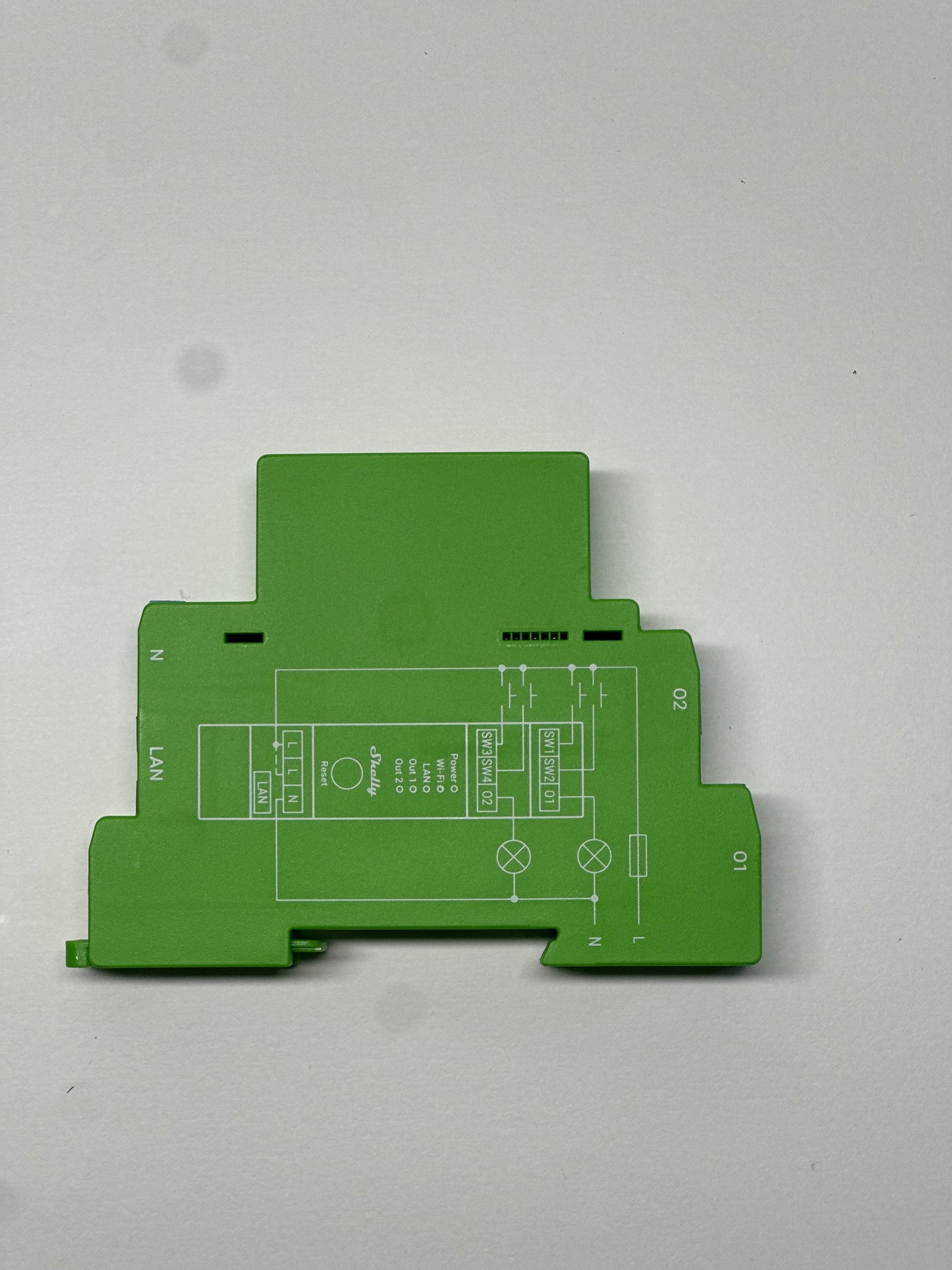 Shelly Pro Dimmer 2PM | Professioneller 2-Kanal-DIN-Hutschienen-Smart-Dimmer mit Leistungsüberwachung
