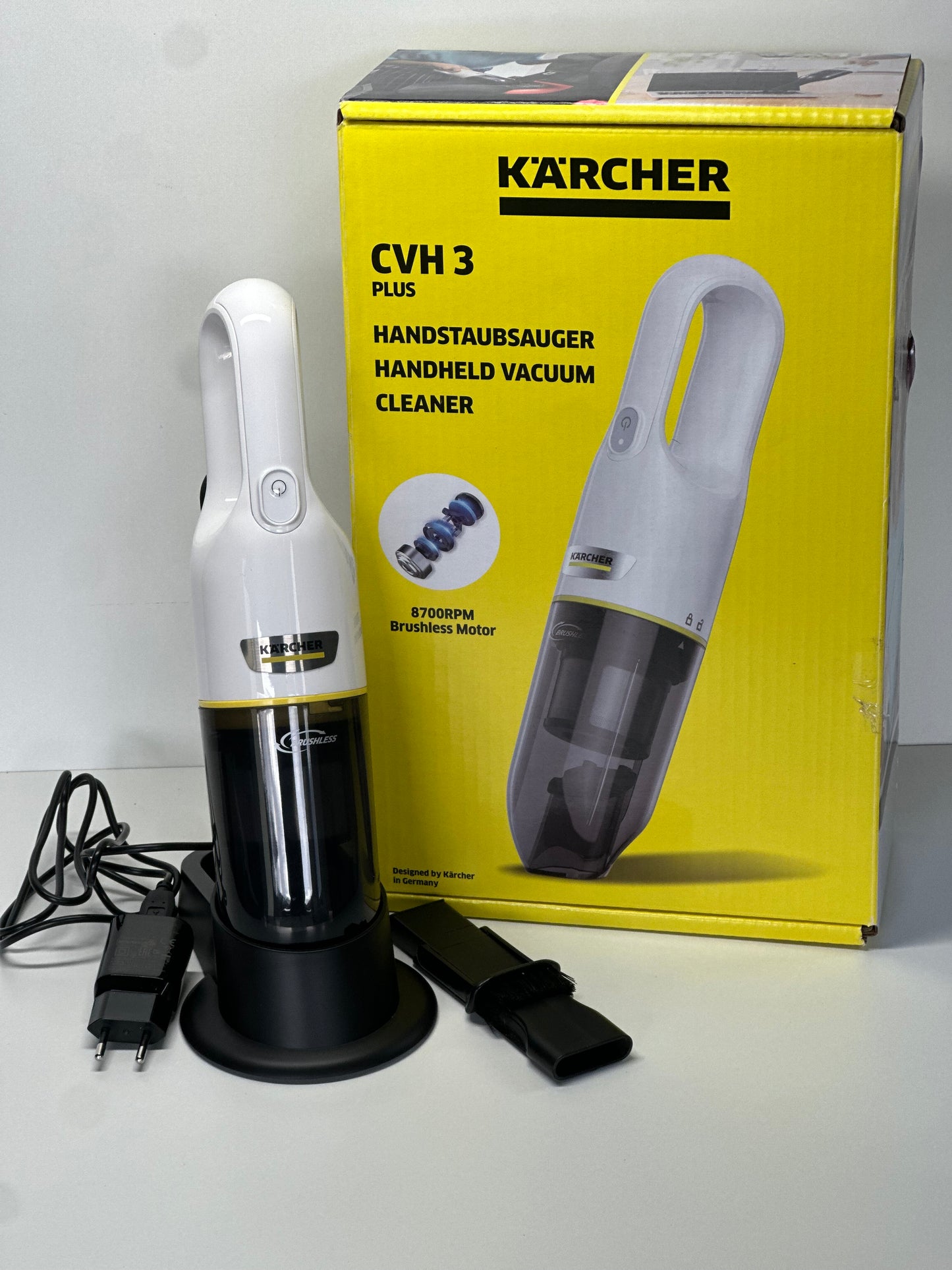 Kärcher Akku-Handstaubsauger CVH 3 Plus