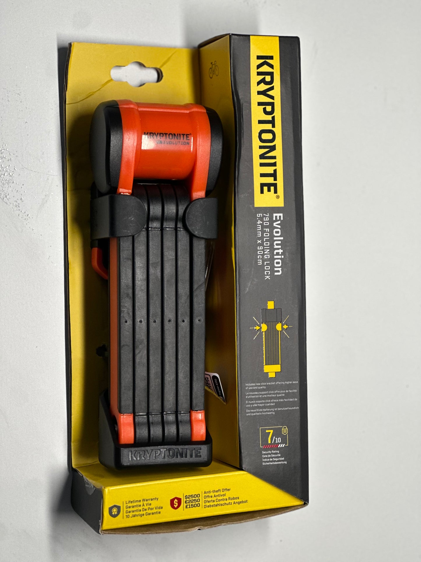 Kryptonite Evolution 790 Faltschloss - 90 cm