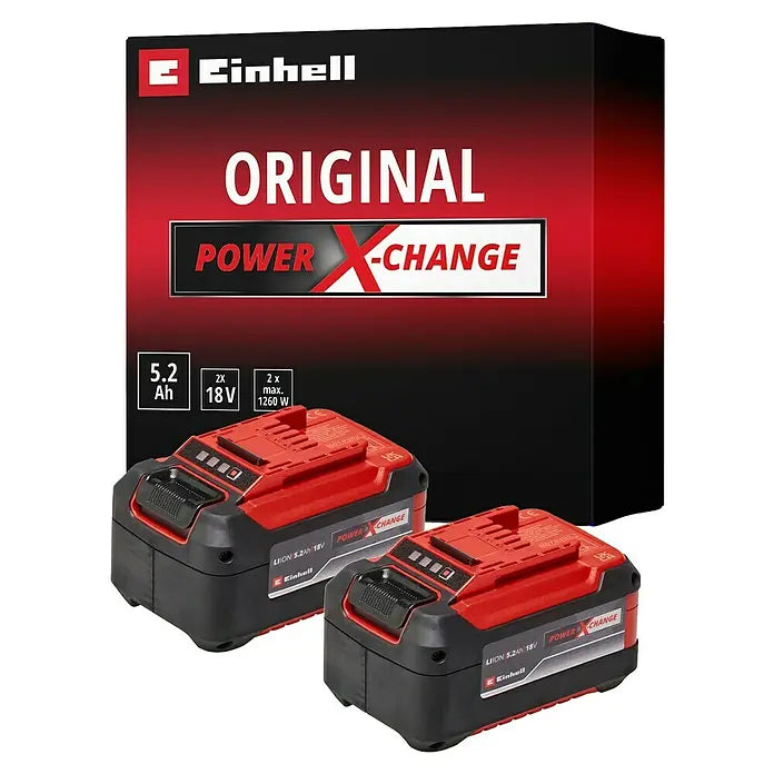 Einhell Power X-Change 18V Akku-Set PXC Plus Twinpack - geprüfte Retoure