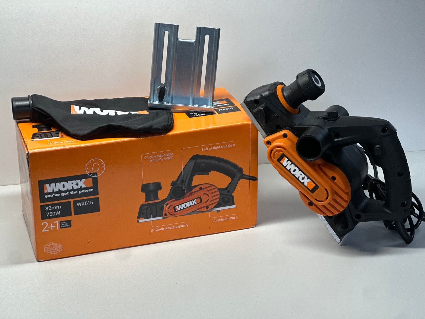 WORX WX615 – leistungsstarker Elektrohobel mit 750W - 82mm Arbeitsbreite