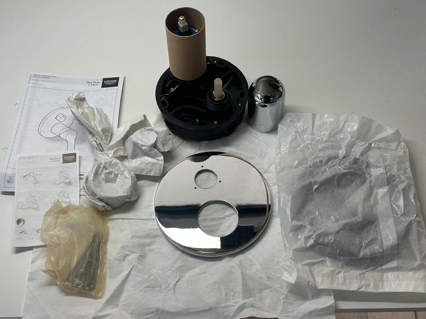 GROHE Essence, Duscharmatur für 3 Verbrauche