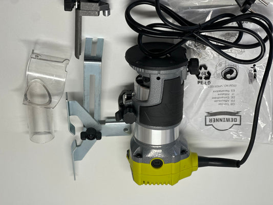 Dewinner Oberfräse, 710 W Kantenfräse,