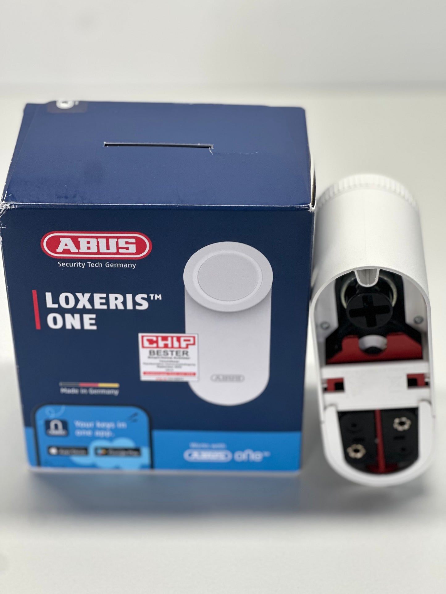 ABUS Türschlossantrieb LOXERIS One - smartes Öffnen und Schließen der Eingangstür per App