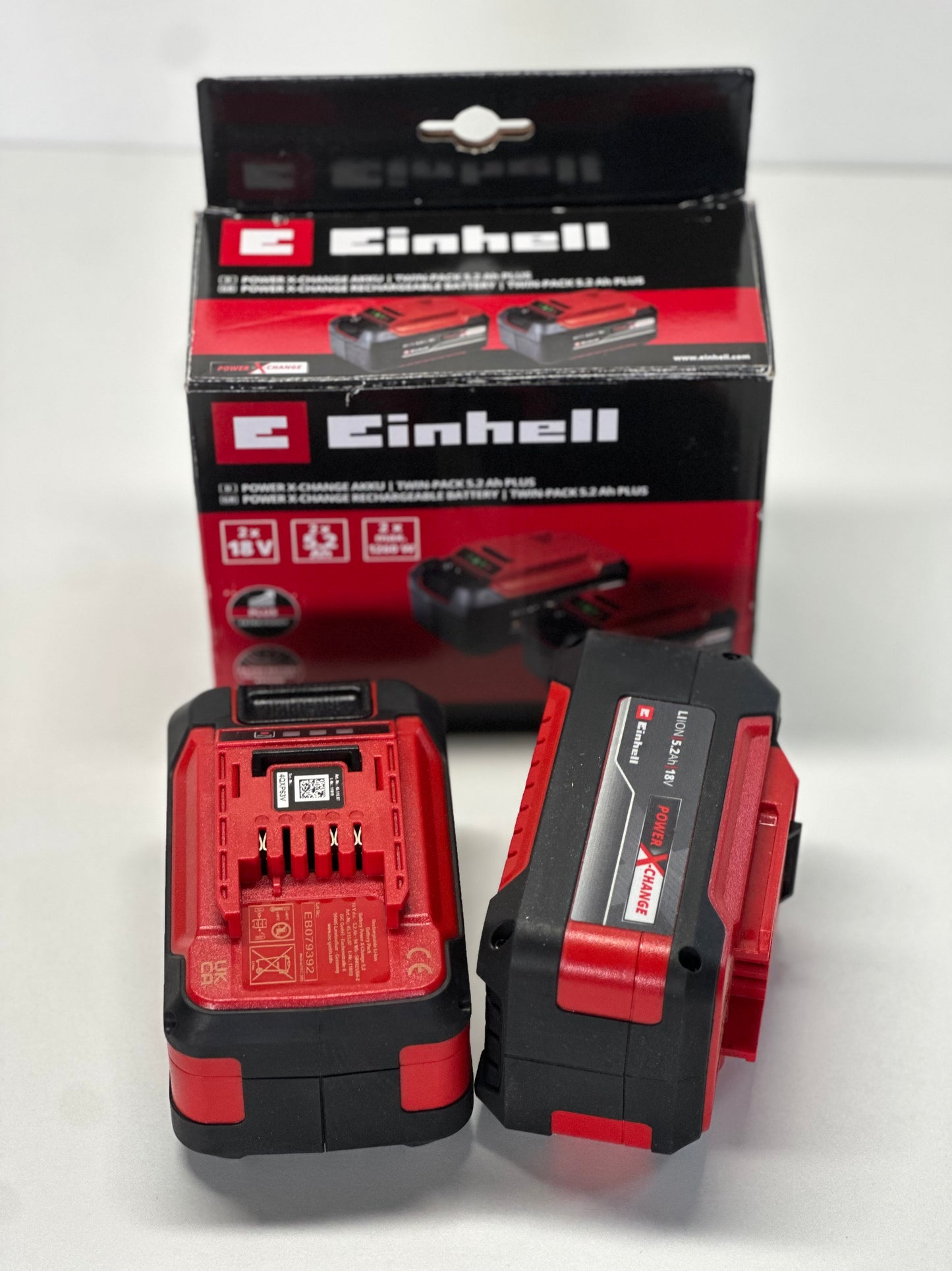 Einhell Power X-Change 18V Akku-Set PXC Plus Twinpack - geprüfte Retoure