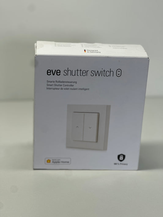 Eve Shutter Switch (Apple Home) - Smarte Rollladensteuerung mit integrierten Zeitplänen