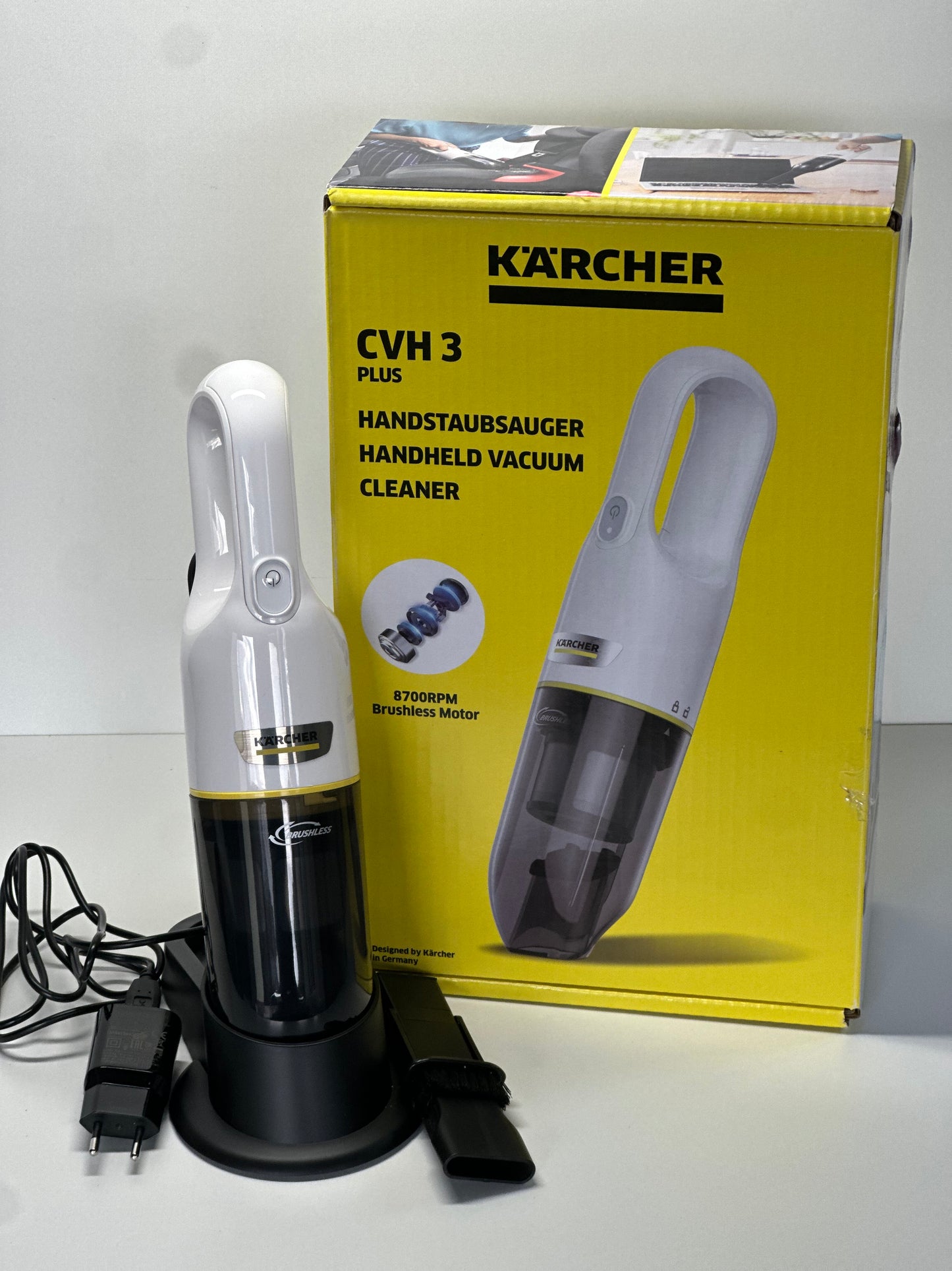 Kärcher Akku-Handstaubsauger CVH 3 Plus