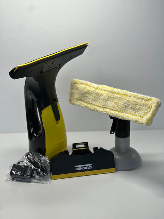 Kärcher Akku-Fensterreiniger WV 4-4 Plus, Fenstersauger mit innovativer Silikonlippe