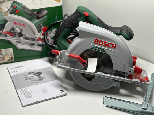 Bosch Kreissäge PKS 55 A 1200 Watt, max. Schnitttiefe 55 mm