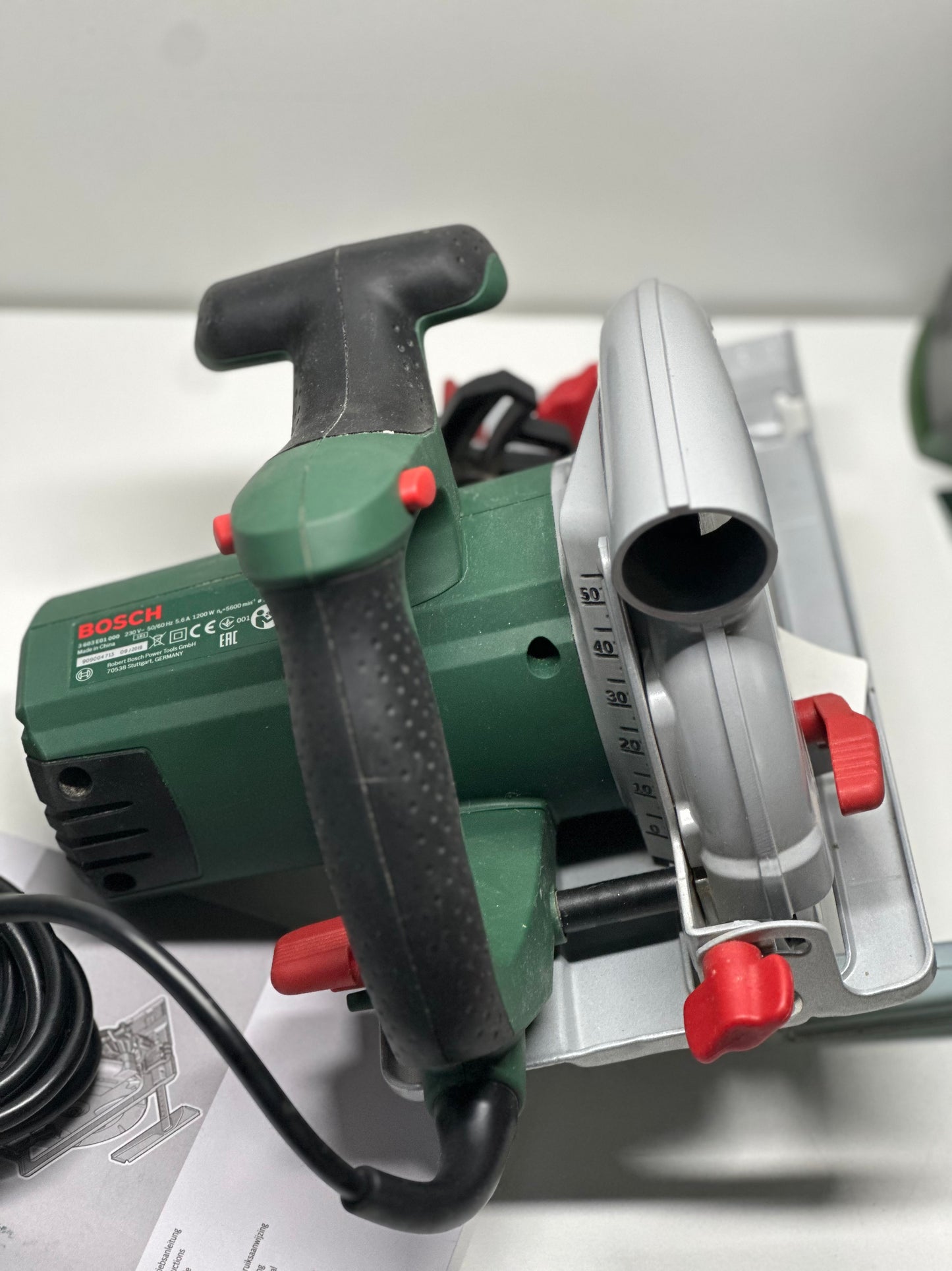 Bosch Kreissäge PKS 55 A 1200 Watt, max. Schnitttiefe 55 mm