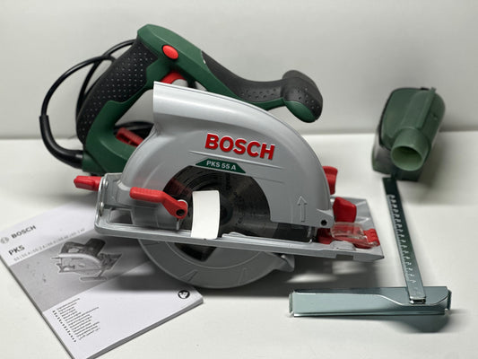 Bosch Kreissäge PKS 55 A 1200 Watt, max. Schnitttiefe 55 mm