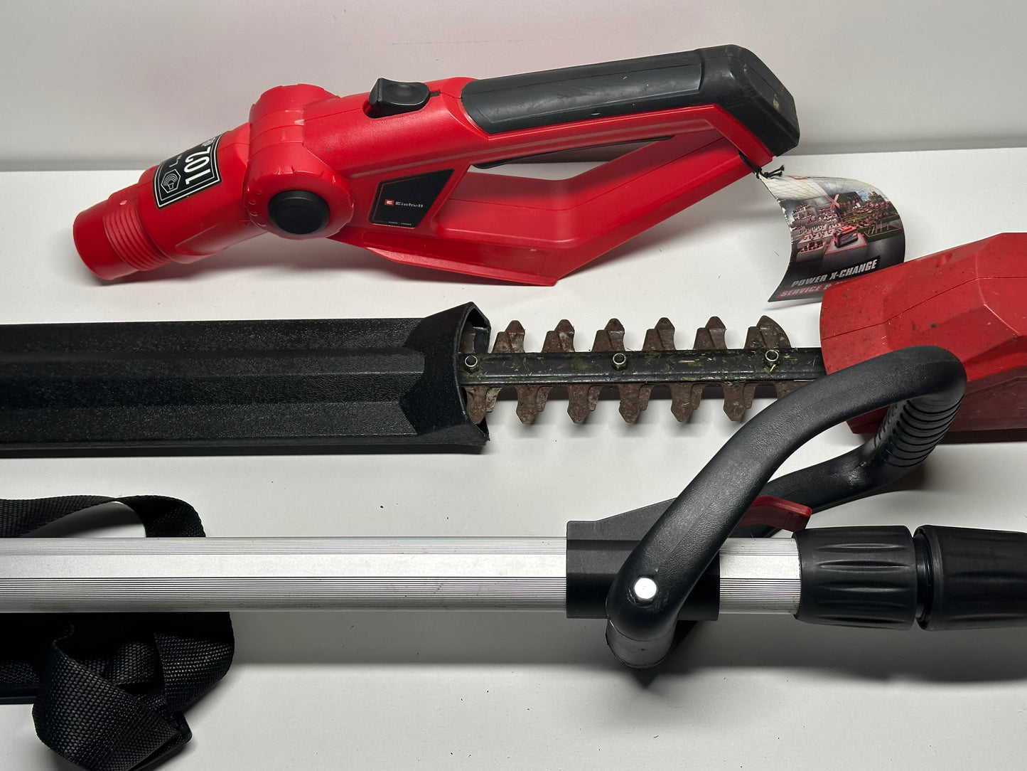 Einhell Akku-Teleskop-Heckenschere GE-HH 18/45 Li T-Solo Power X-Change (Li-Ion, 18 V, 45 cm Schwertlänge